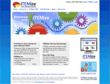 Tablet Screenshot of itemizetech.com